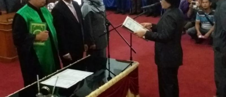 Ketua DPRD Seluma, Tenno Heika Resmi Dilantik