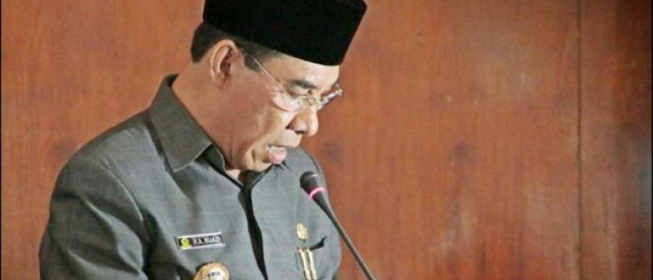 Bupati Rejang Lebong Ahmad Hijazi