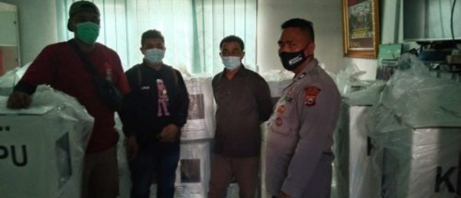 Penambahan Personil saat Pengamanan Pleno Kabupaten