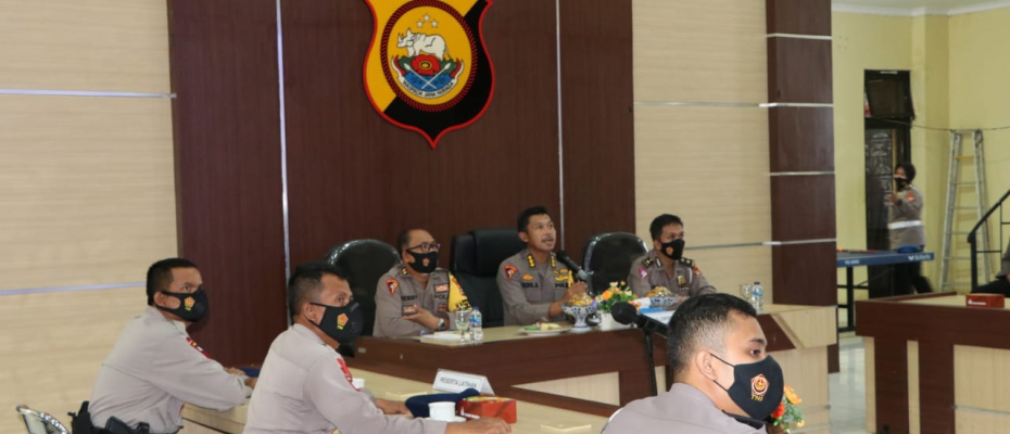 Rapat Persiapan Pengamanan Natal dan Tahun Baru 2021