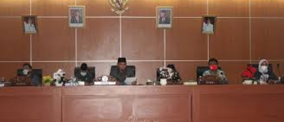 Paripurna Propemperda Bengkulu Tengah Tahun 2021