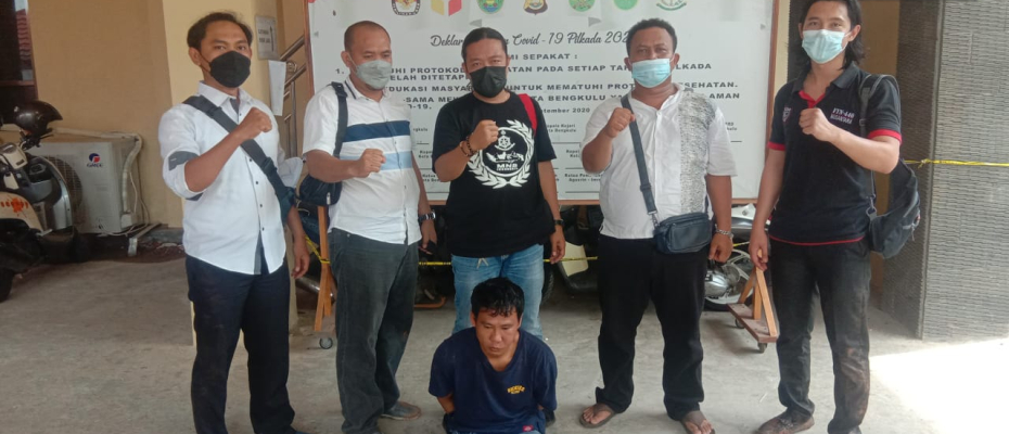 Terduga pelaku diamankan petugas