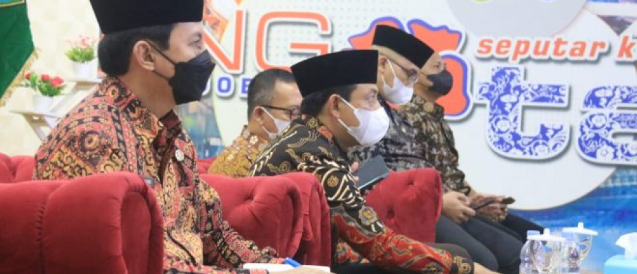 Wawako Dedy mengikuti acara Rapat Rakorwasdanas secara virtual