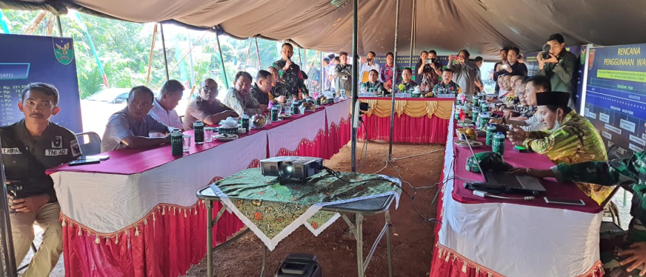 Tim Wasev Mabes TNI Kunjungi TMMD Ke-114 TA 2022 Di Wilayah Kodim 0423/BU