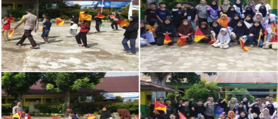 Bhabinkamtibmas Polsek Muara Bangkahulu Lakukan Pembinaan Pramuka dan Persiapan Pentas Seni di SDN 71 Kota Bengkulu 