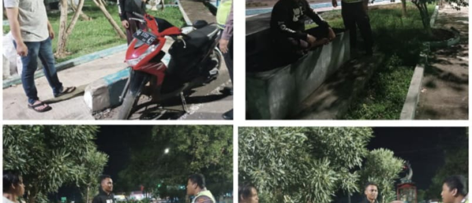 Polsek Muara Bangkahulu Sambang Dialogis di Simpang Pos Tugu Hiu 