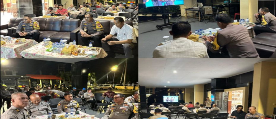 Kapolresta Bengkulu Nobar Kegiatan Kapolri dalam Pameran Lukisan dan Pentas Musik di Yogyakarta
