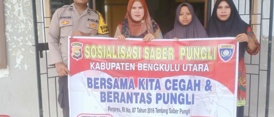 Guna Cegah Pungutan Liar Bhabinkamtibmas, Polsek Kerkap Rutin Sosialisasikan Saber Pungli di Desa Batu Roto 