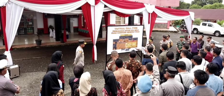 Sinergitas 3 Pilar Amankan Rapat Pleno KPU Bengkulu Utara
