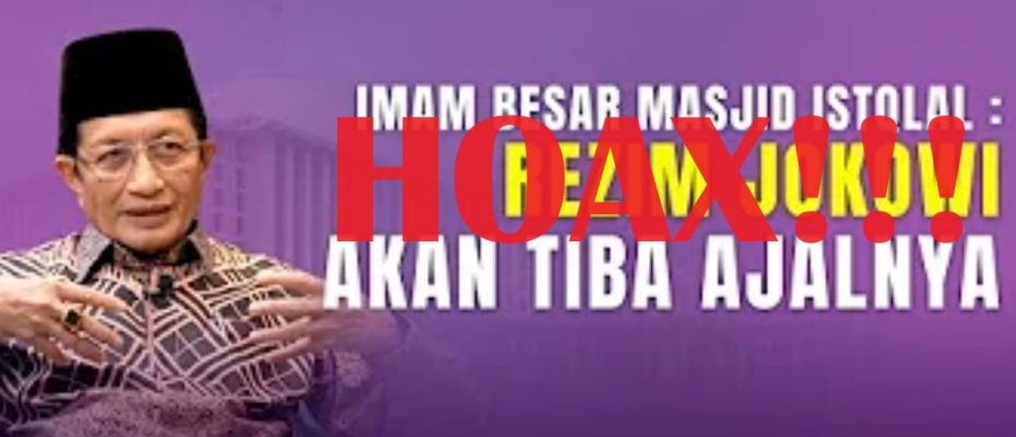 ForM NU Ancam Polisikan Abraham Samad atas Fitnah Terhadap Imam Besar Masjid Istiqlal