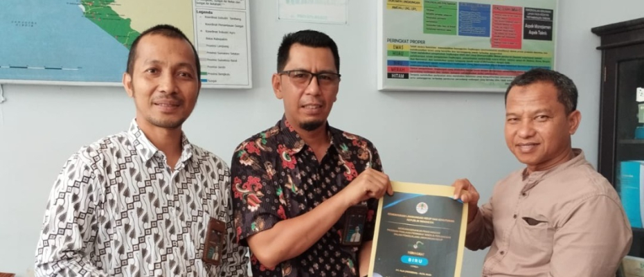 Komitmen Kelola lingkungan, PLN IP UBP Bengkulu Raih 2 PROPER Biru