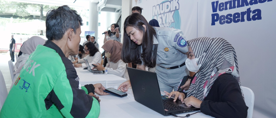 Jasa Raharja Gelar Verifikasi Data dan Pengambilan Atribut Calon Peserta Mudik Gratis
