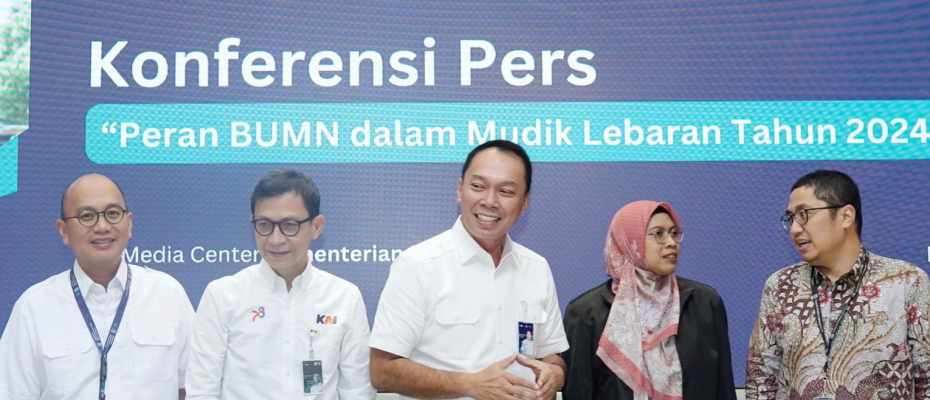 BUMN Dukung Penuh Penyelenggaraan Mudik Asyik Bersama BUMN 2024