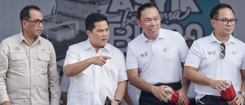 Erick Thohir Berangkatkan Hampir 100 Ribu Peserta Mudik Gratis BUMN