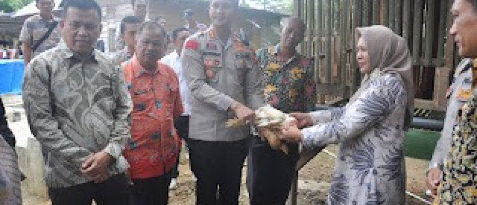 Kapolres Kaur AKBP Eko, Sosok BAAS Peduli Stunting di Bengkulu