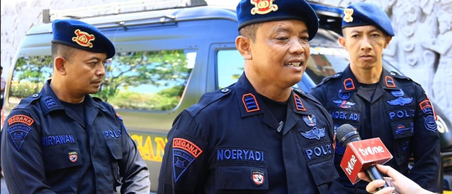 Kegiatan Sterilisasi Polri Jelang Kedatangan Delegasi Hingga Tamu VVIP World Water Forum di Bali