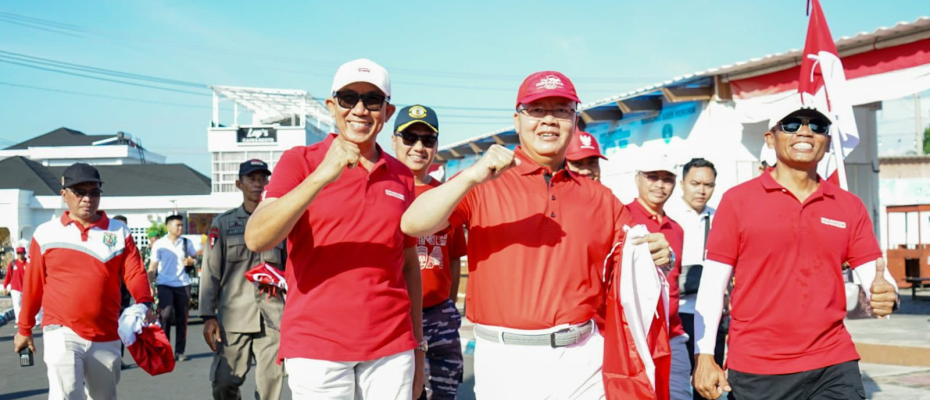 Ragam Kirab Merah Putih di Kota Bengkulu