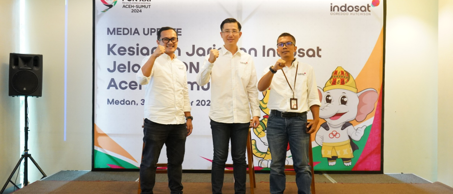 Indosat Pastikan Kesiapan Infrastruktur Jaringan dan Layanan untuk Sukseskan PON XXI Aceh-Sumut 2024