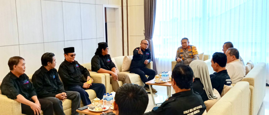 SMSI Bengkulu Audiensi dengan Kapolda, Perkuat Sinergi Kemitraan
