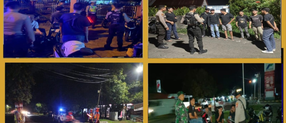 Patrol Sinergitas Blue Sky Patrol Polres Bengkulu Utara Hadirkan Keamanan Untuk Masyarakat 