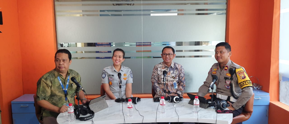 Jasa Raharja menjadi Narasumber dalam Kegiatan Dialog Interaktif Pagi di Radio RRI Bengkulu