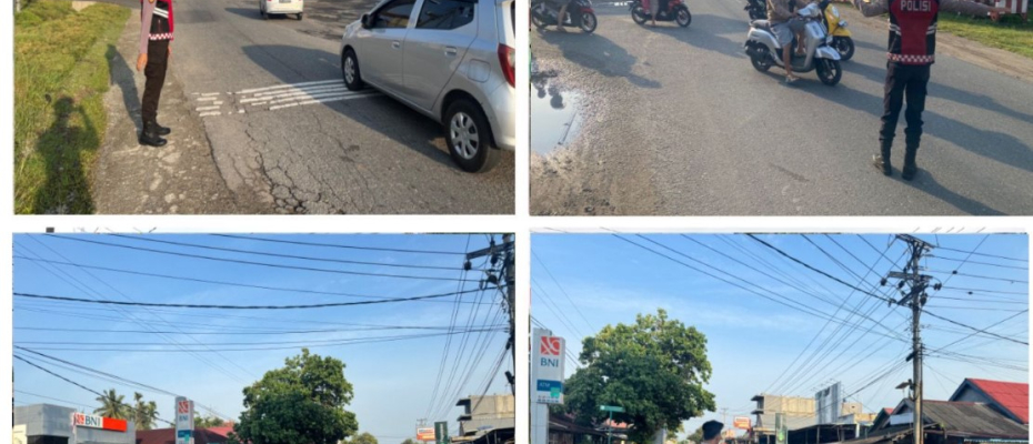 Unit Patroli Sat Sampata Polres Kaur Gelar Patroli Pengamanan dan Atur Arus Lalin di Pagi Hari 