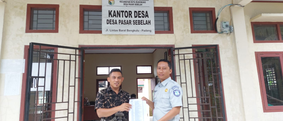 Jasa Raharja Bengkulu Lakukan Konfirmasi Data Tunggakan PKB ke Desa Pauh Terenja Kabupaten Mukomuko