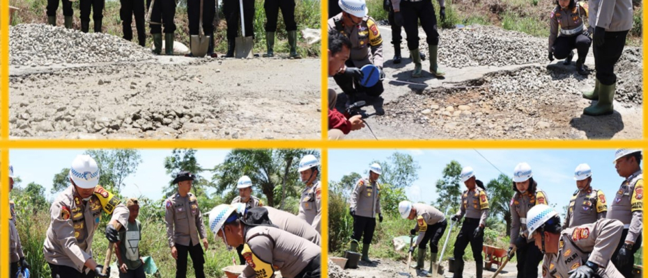 Kurangi Laka Lantas dan Berikan Kenyamanan Pengendara di Jalan, Polres Bengkulu Utara Luncurkan Program Sipotal