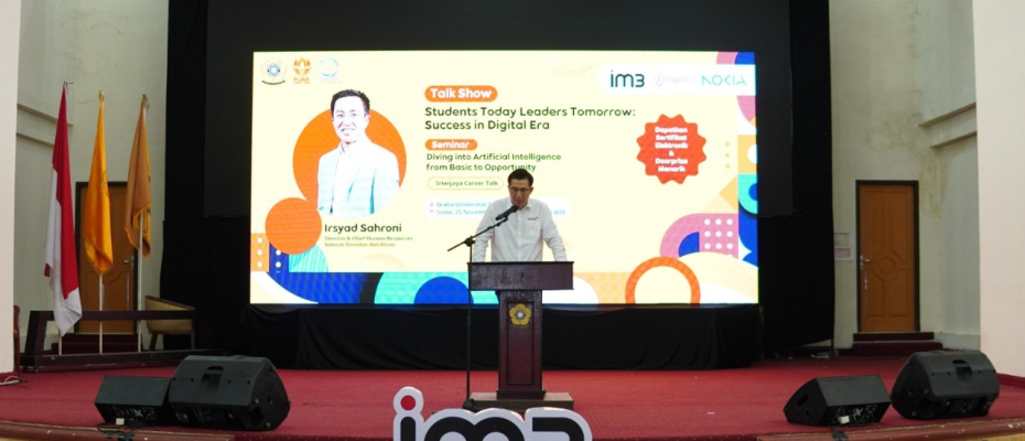 Indosat Gelar Seminar di Universitas Sriwijaya, Dorong Pengembangan Talenta Muda di Era Digital
