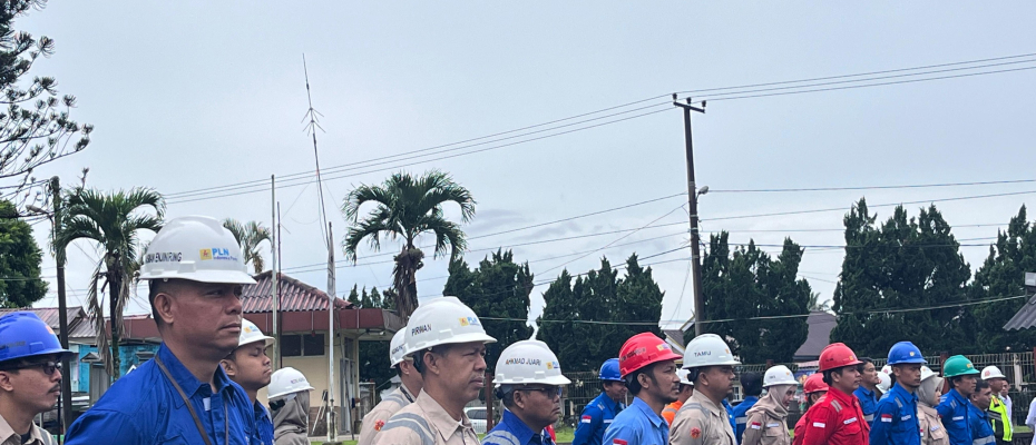 Peserta Apel Bulan K3 Nasional Tahun 2025 PLN Indonesia Power UBP Bengkulu