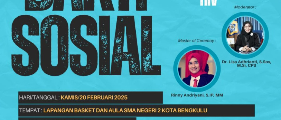Reuni Perak Alumni SMAN 2 Kota Bengkulu, Diisi Aneka Kegiatan, Mulai Baksos dan Penyuluhan Bahaya Narkoba